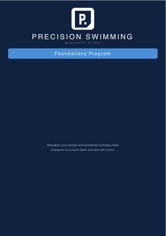 Foundations Program cover